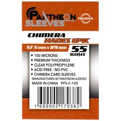 Протекторы Pantheon Sleeves Hades Epic Chimera премиум (55 шт., 57.5x89 мм)